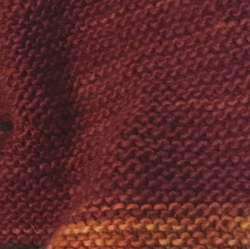 04 Garter stitch