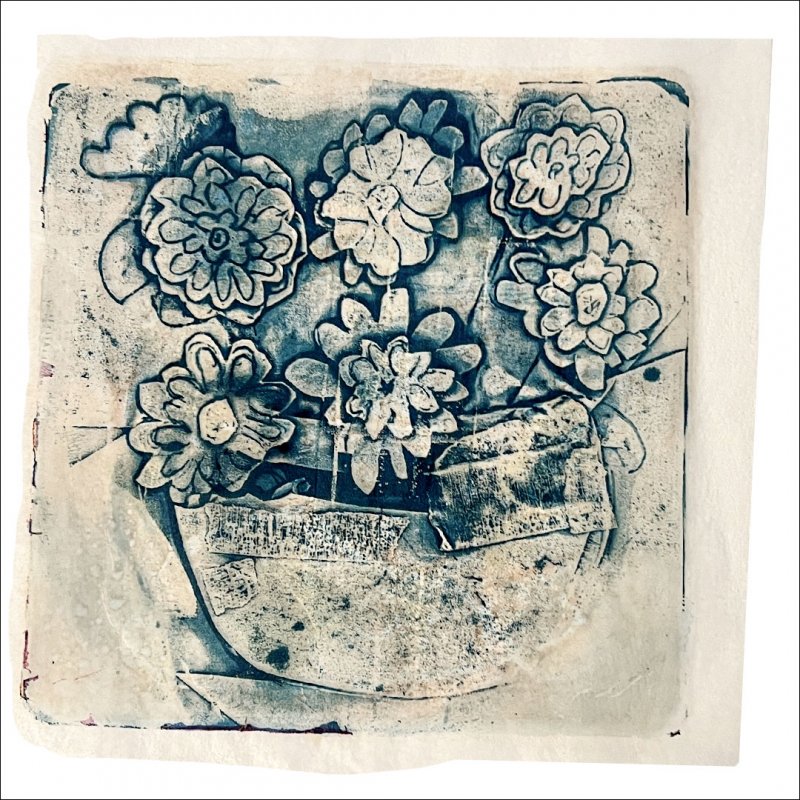 15 Emilie. Monoprint 