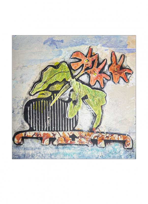 18 Emilie Marks, print with color