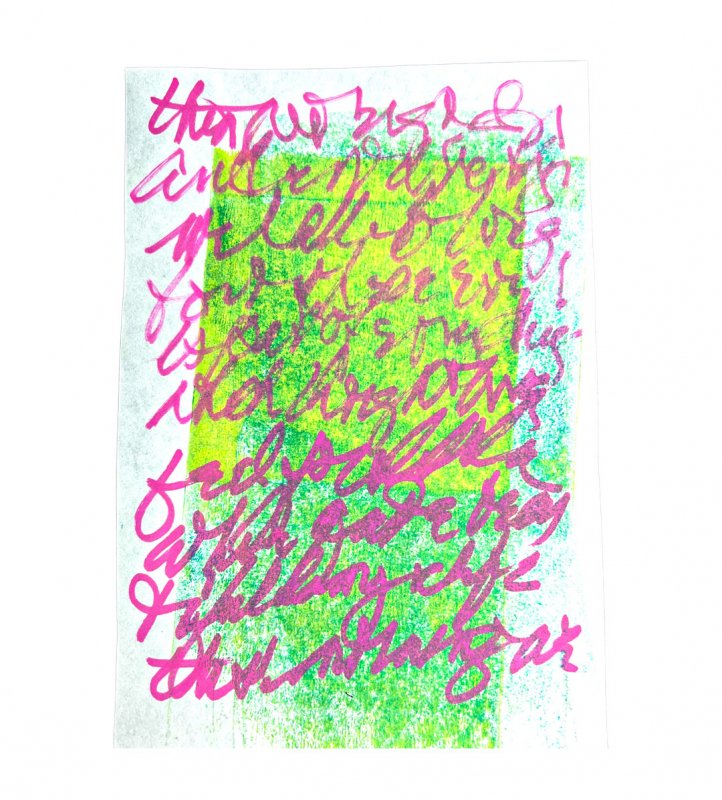 02 BFD, asemic writing