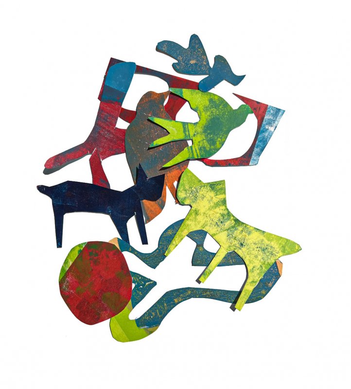 04 BFD, used paper stencils masks