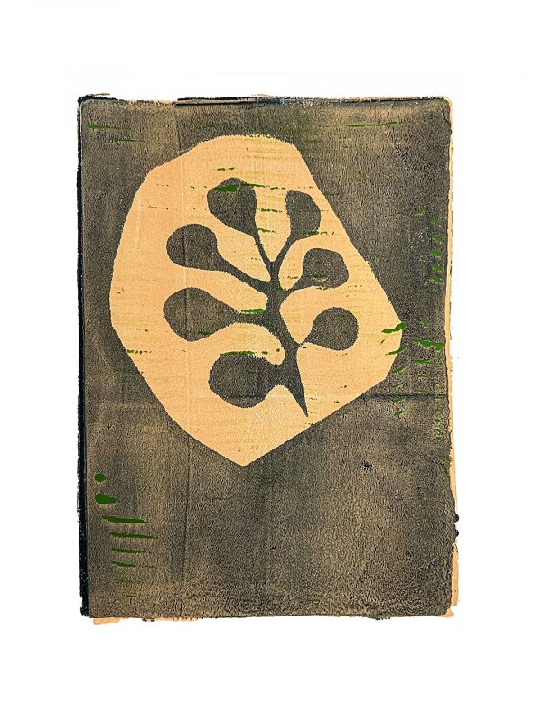 06 Mark Zamiara, layered print with stencil 