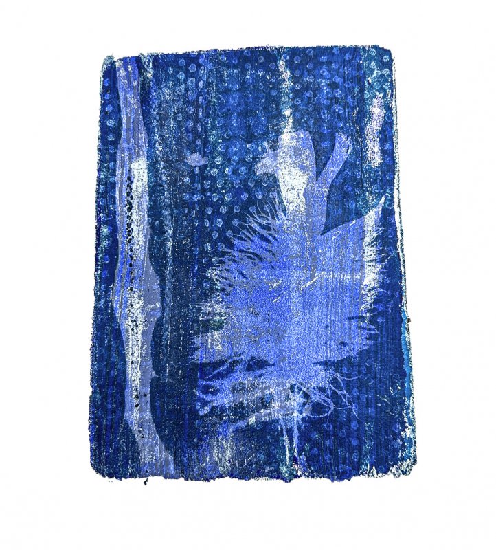 18 Audra Furgal, feather stencil