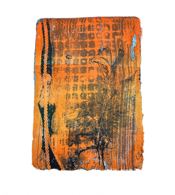 19 Audra Furgal, feather stencil