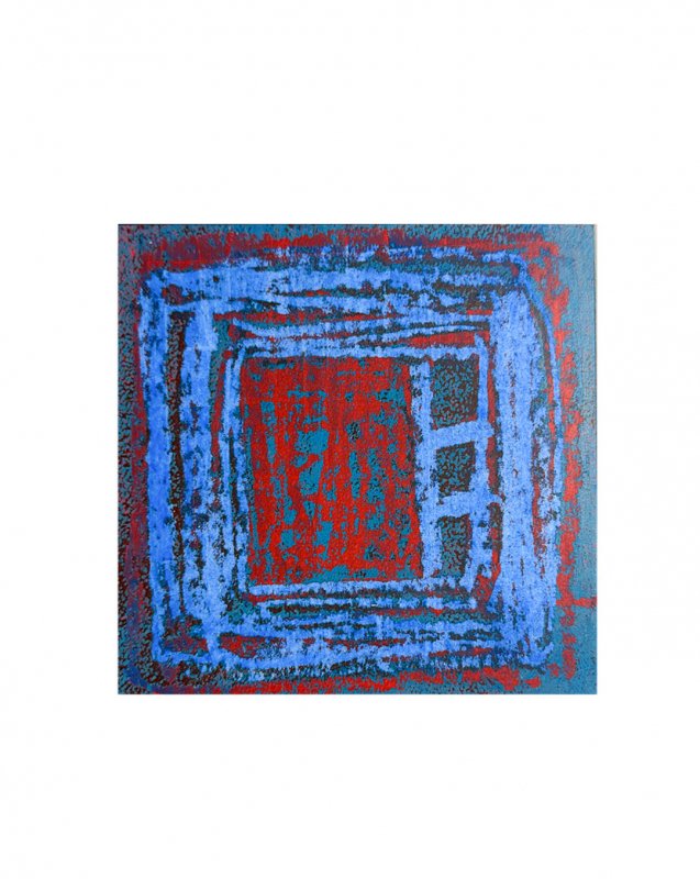 03 BFD, scraped oil pastel