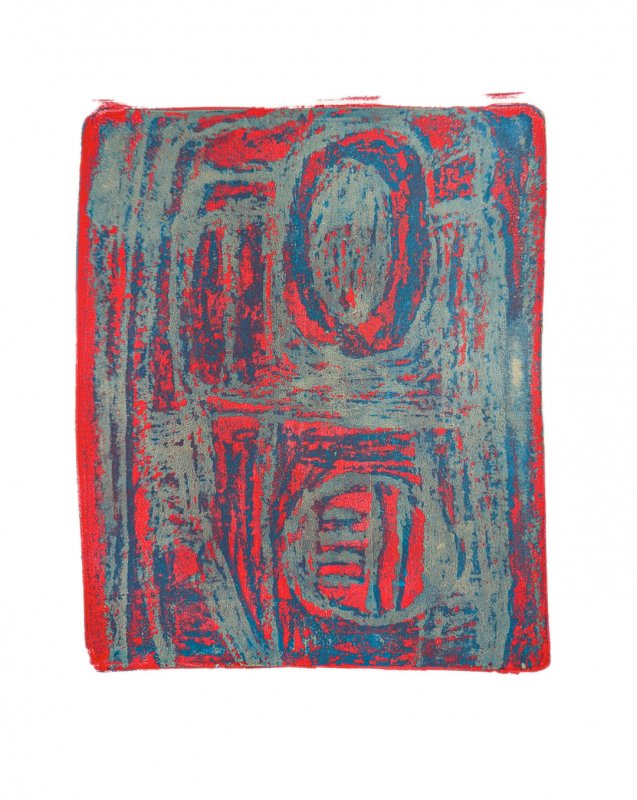 04 BFD, oil resist print