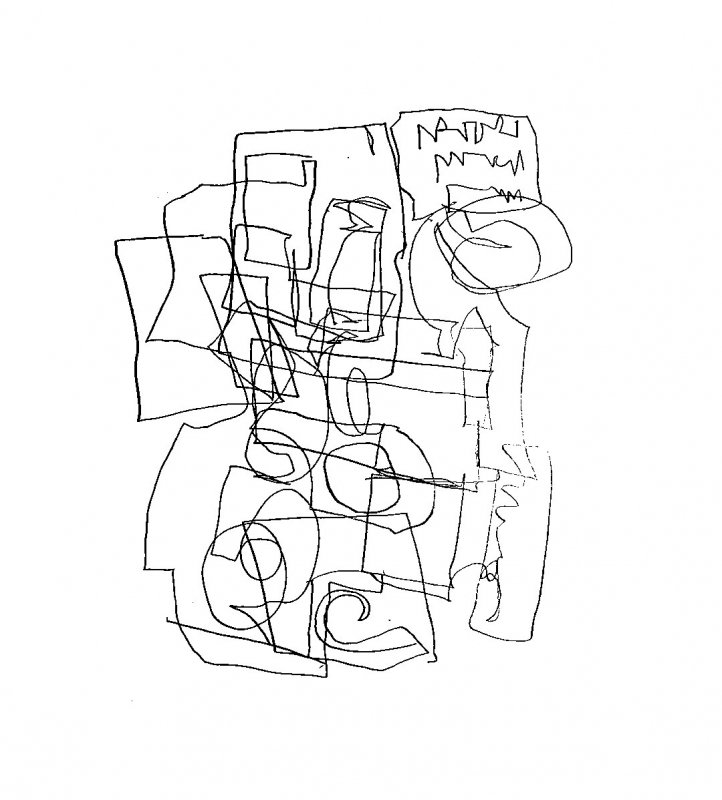 02 5-minute blind drawing