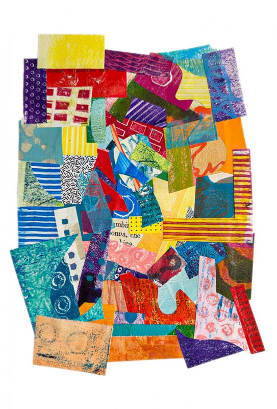 19 April, shapes. collage 1